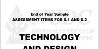 NCDC TnD SAMPLE ASSESSMENT ITEMS S1 S2 2022
